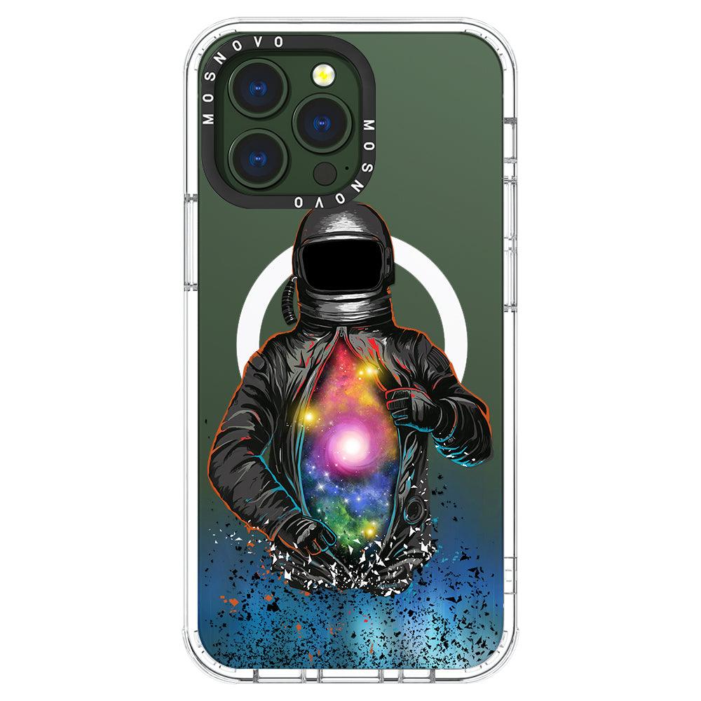 Mystery Astronaut Phone Case - iPhone 13 Pro Case - MOSNOVO
