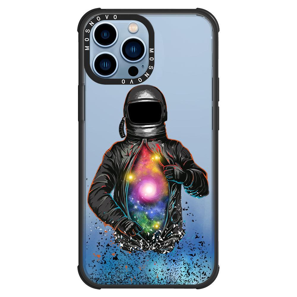 Mystery Astronaut Phone Case - iPhone 13 Pro Max Case - MOSNOVO