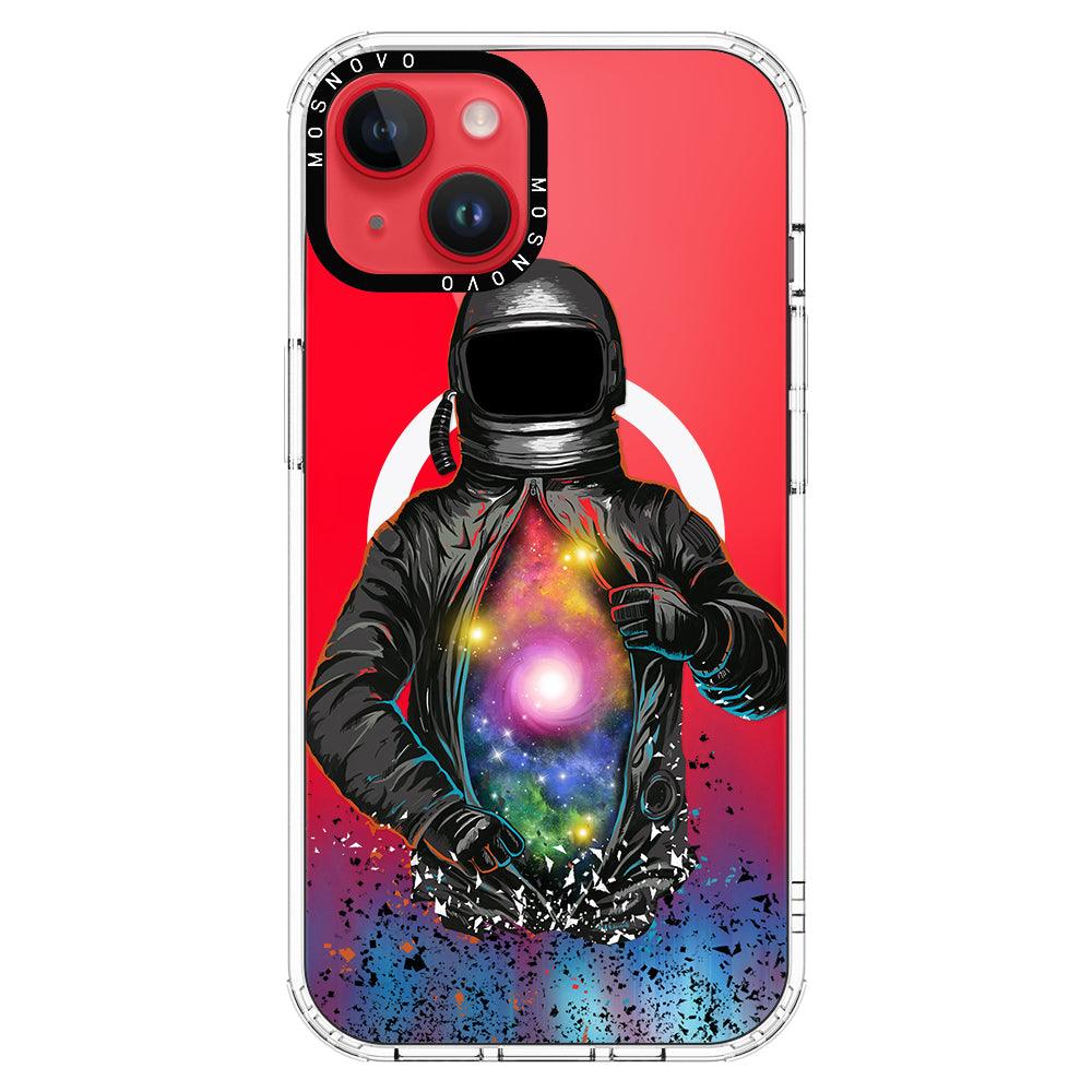 Mystery Astronaut Phone Case - iPhone 14 Case - MOSNOVO