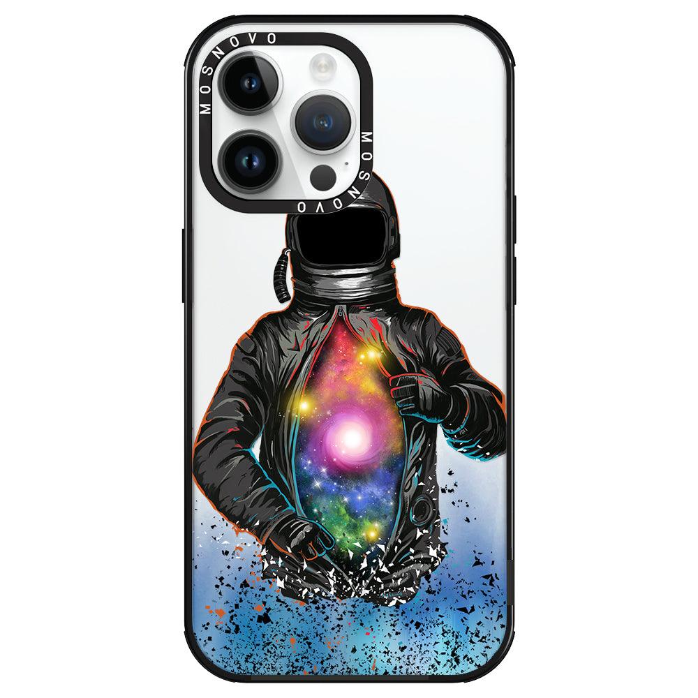Mystery Astronaut Phone Case - iPhone 14 Pro Max Case - MOSNOVO