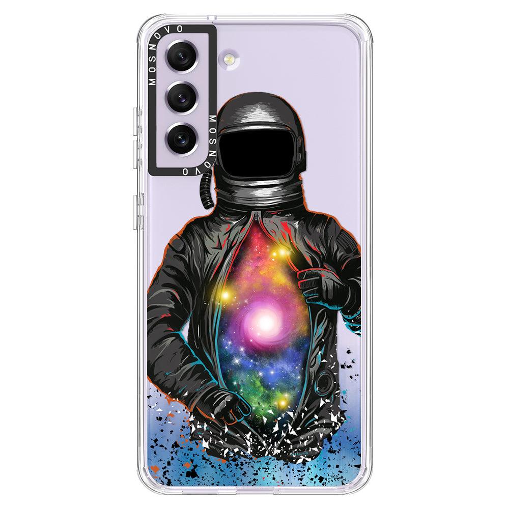 Mystery Astronaut Phone Case - Samsung Galaxy S21 FE Case - MOSNOVO