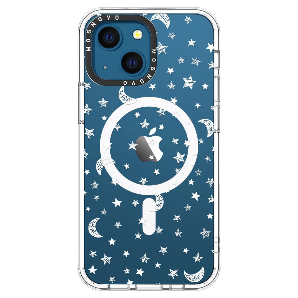Night Moon Sky Phone Case - iPhone 13 Case - MOSNOVO