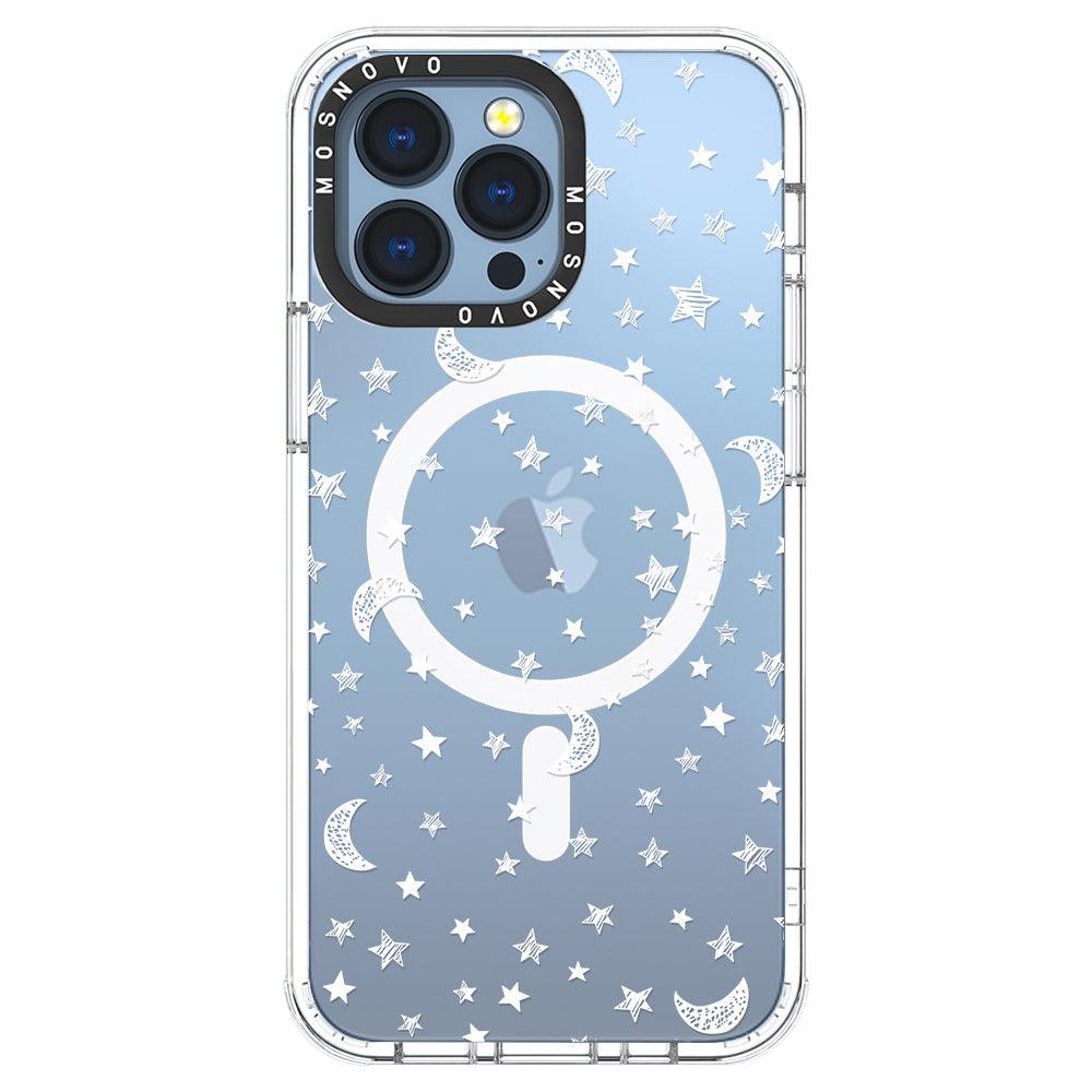Night Moon Sky Phone Case - iPhone 13 Pro Case - MOSNOVO