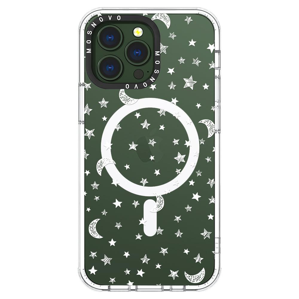 Night Moon Sky Phone Case - iPhone 13 Pro Case - MOSNOVO