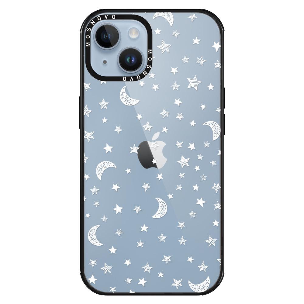 Night Moon Sky Phone Case - iPhone 14 Case - MOSNOVO
