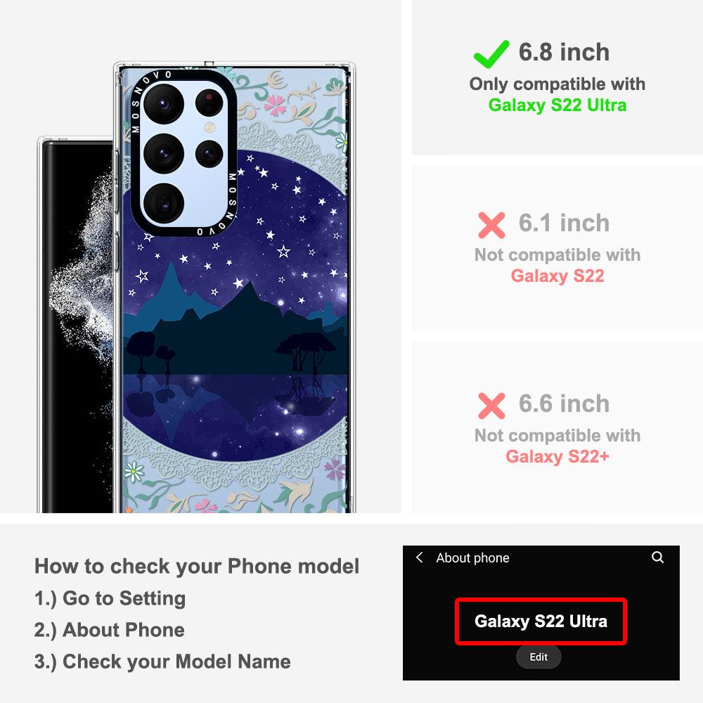 Night Scene Phone Case - Samsung Galaxy S22 Ultra Case - MOSNOVO