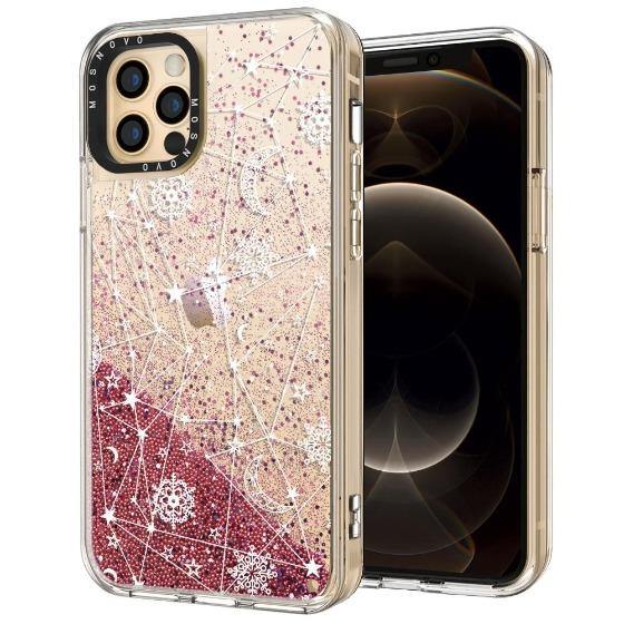 Night Sky Glitter Phone Case - iPhone 12 Pro Max Case - MOSNOVO