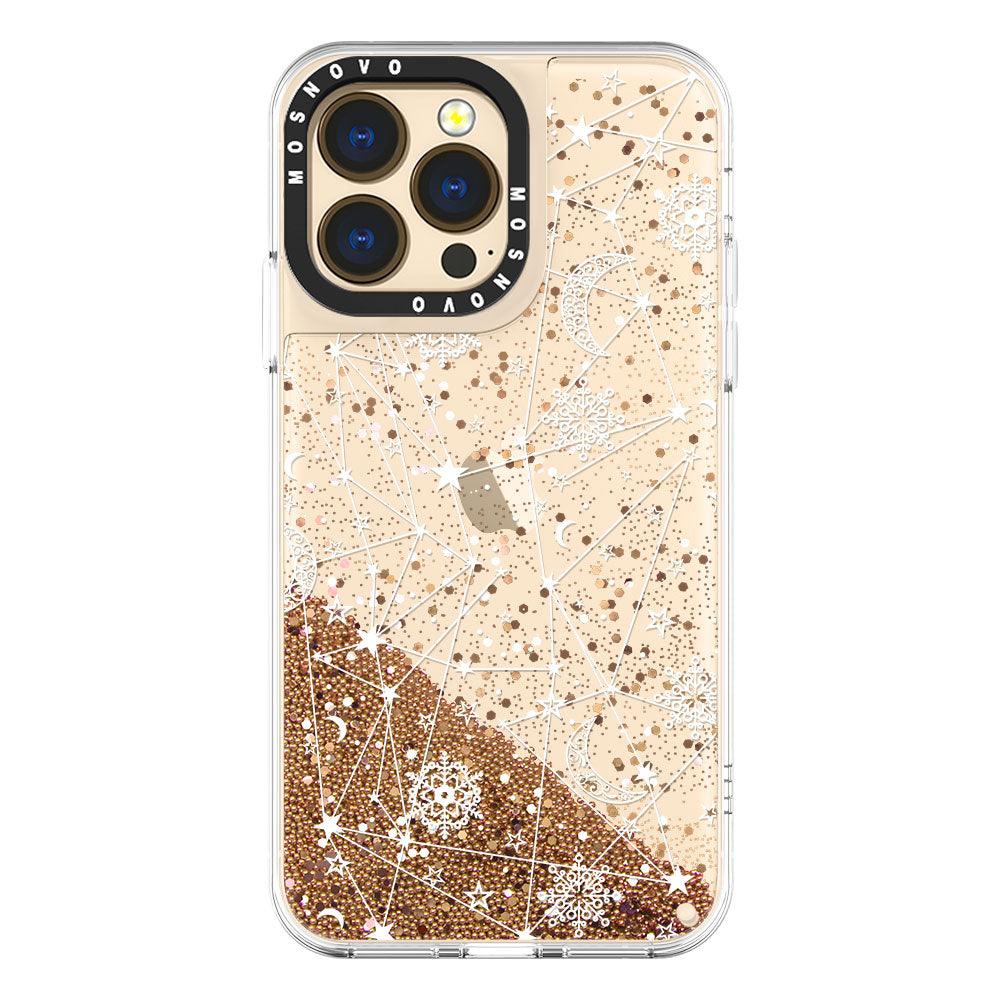 Night Sky Glitter Phone Case - iPhone 13 Pro Case - MOSNOVO