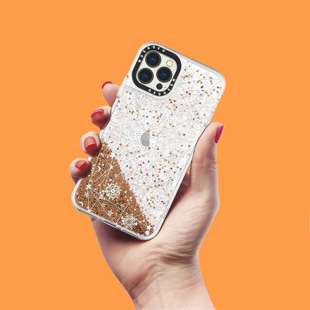 Night Sky Glitter Phone Case - iPhone 13 Pro Max Case - MOSNOVO