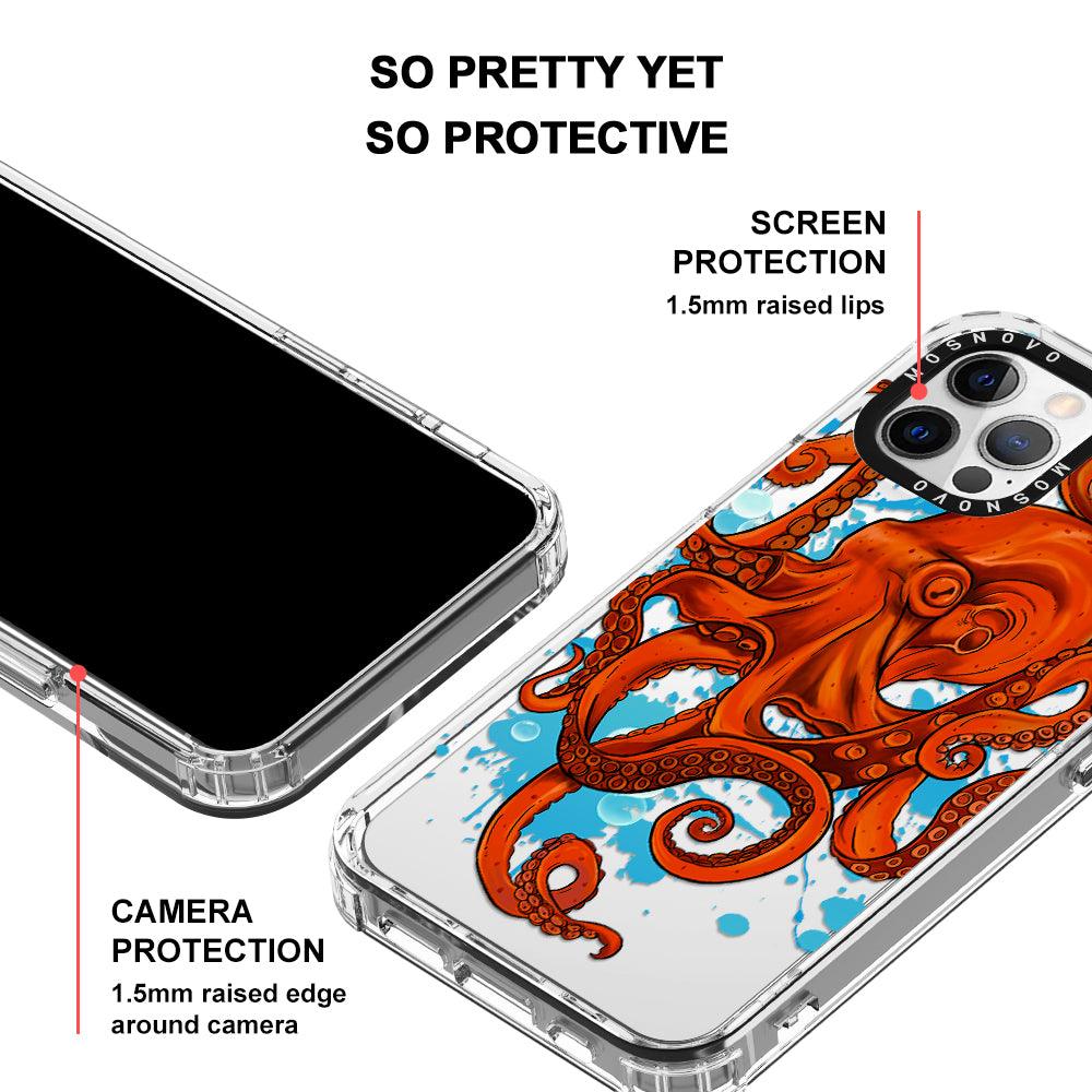 Octupus Phone Case - iPhone 12 Pro Max Case - MOSNOVO