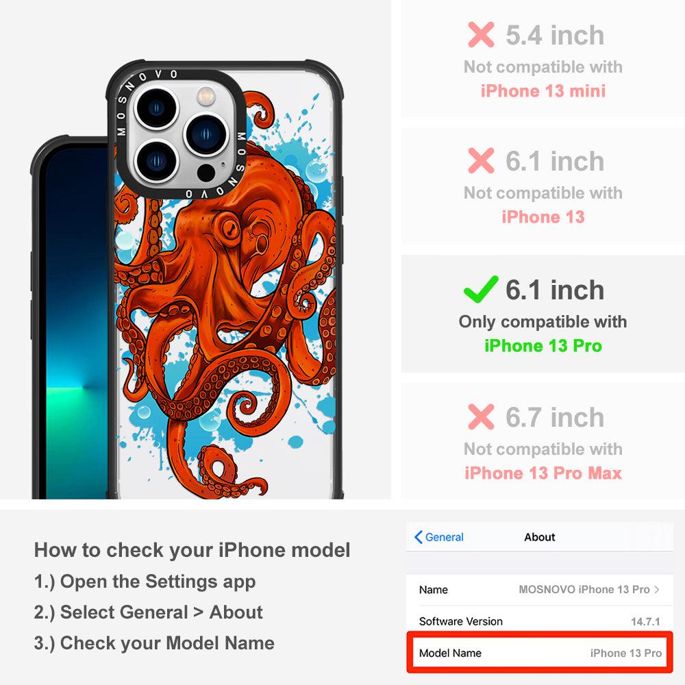 Octupus Phone Case - iPhone 13 Pro Case - MOSNOVO
