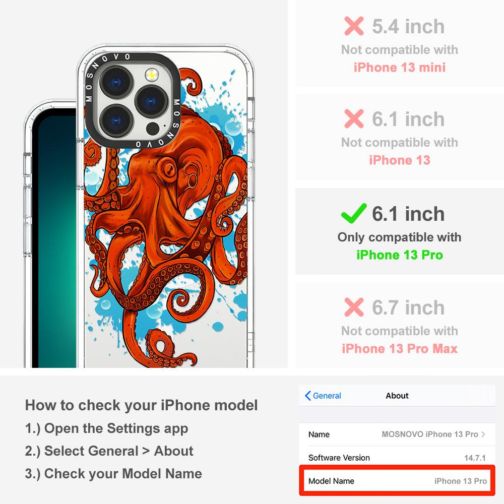Octupus Phone Case - iPhone 13 Pro Case - MOSNOVO