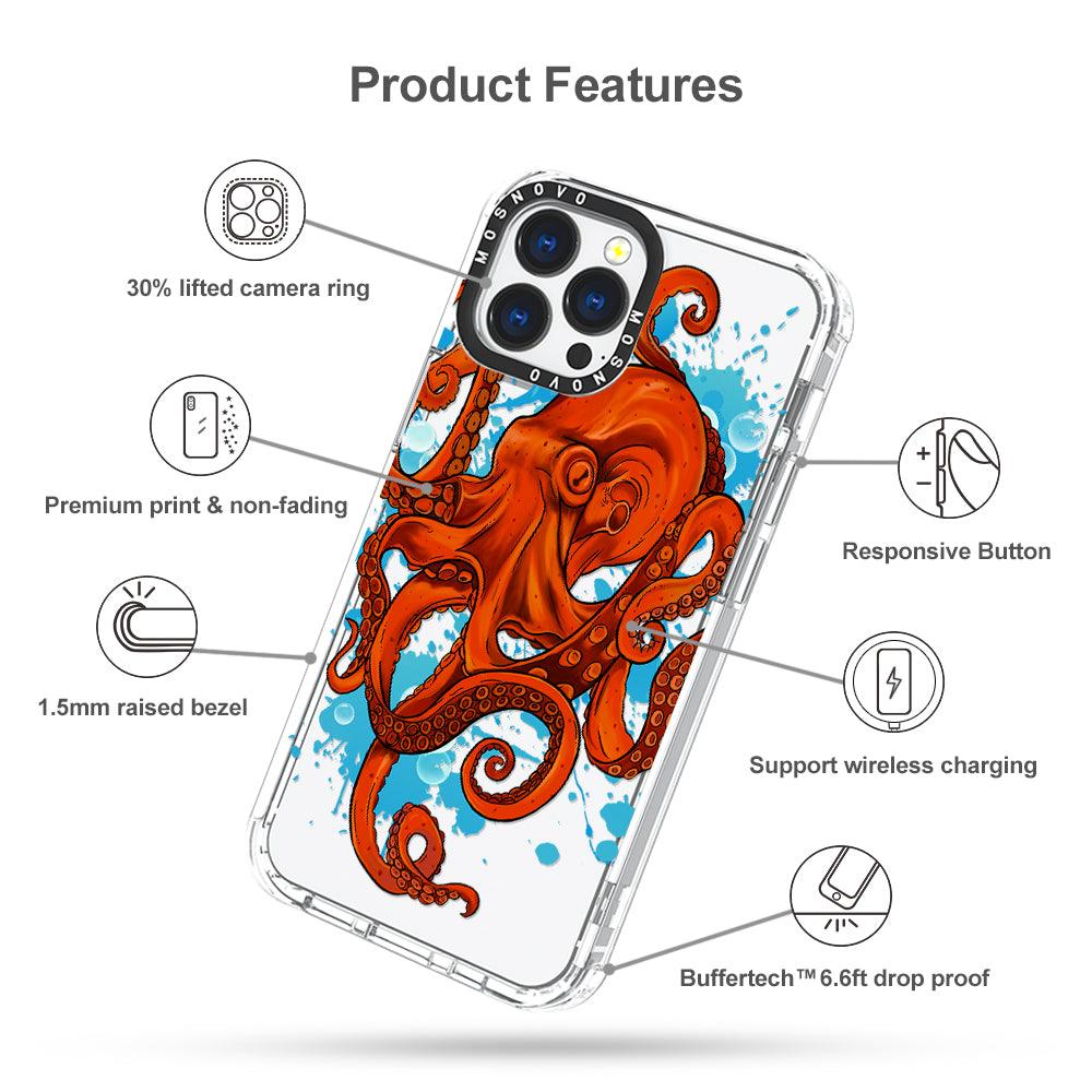 Octupus Phone Case - iPhone 13 Pro Max Case - MOSNOVO