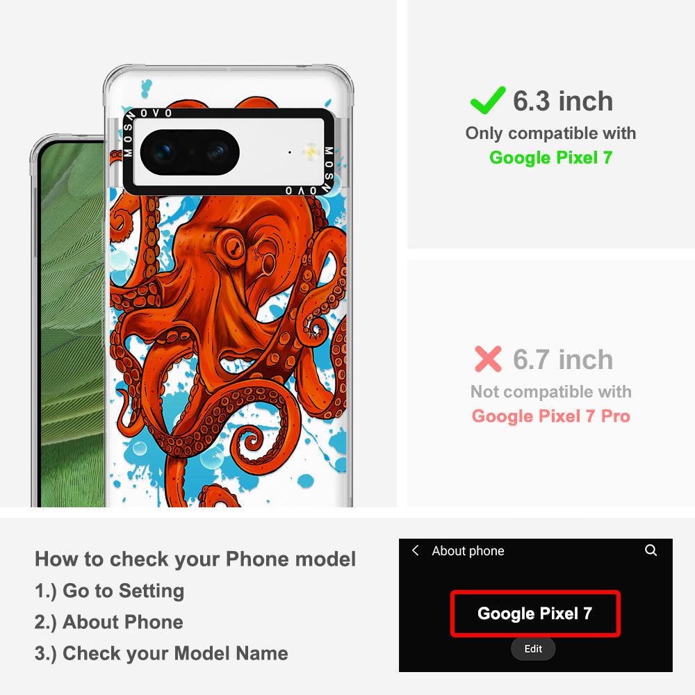 Octupus Phone Case - Google Pixel 7 Case - MOSNOVO