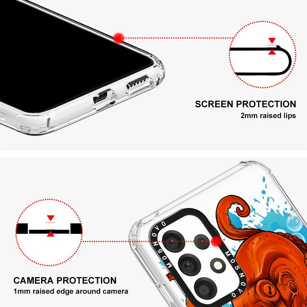 Octupus Phone Case - Samsung Galaxy A53 Case - MOSNOVO