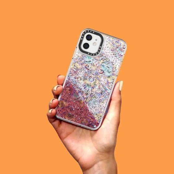 Ombre Mandala Glitter Phone Case - iPhone 12 Case