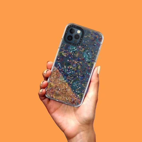 Ombre Mandala Glitter Phone Case - iPhone 12 Pro Max Case