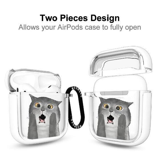 OMG Cat AirPods 1/2 Case - MOSNOVO