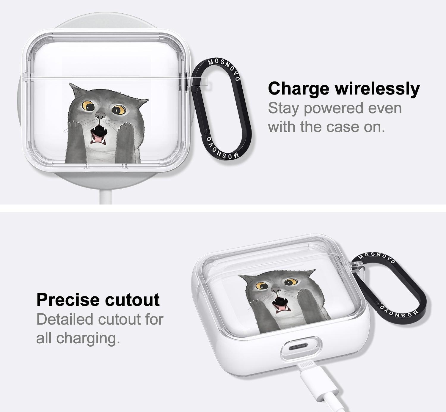OMG Cat AirPods 3 Case (3rd Generation) - MOSNOVO