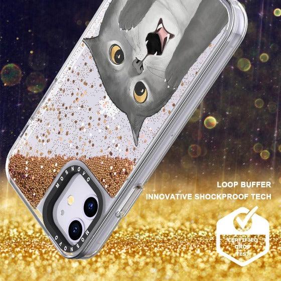 OMG Cat Glitter Phone Case - iPhone 11 Case - MOSNOVO