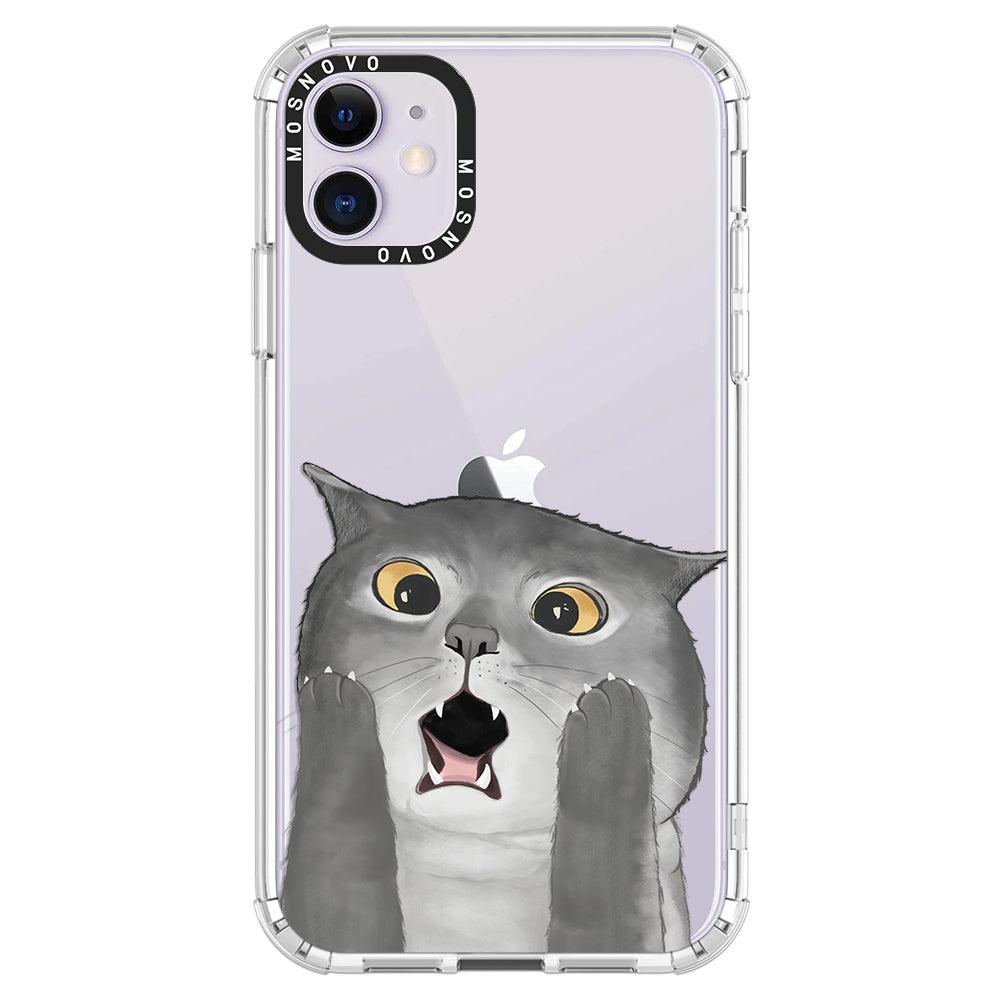 OMG Cat Phone Case - iPhone 11 Case - MOSNOVO