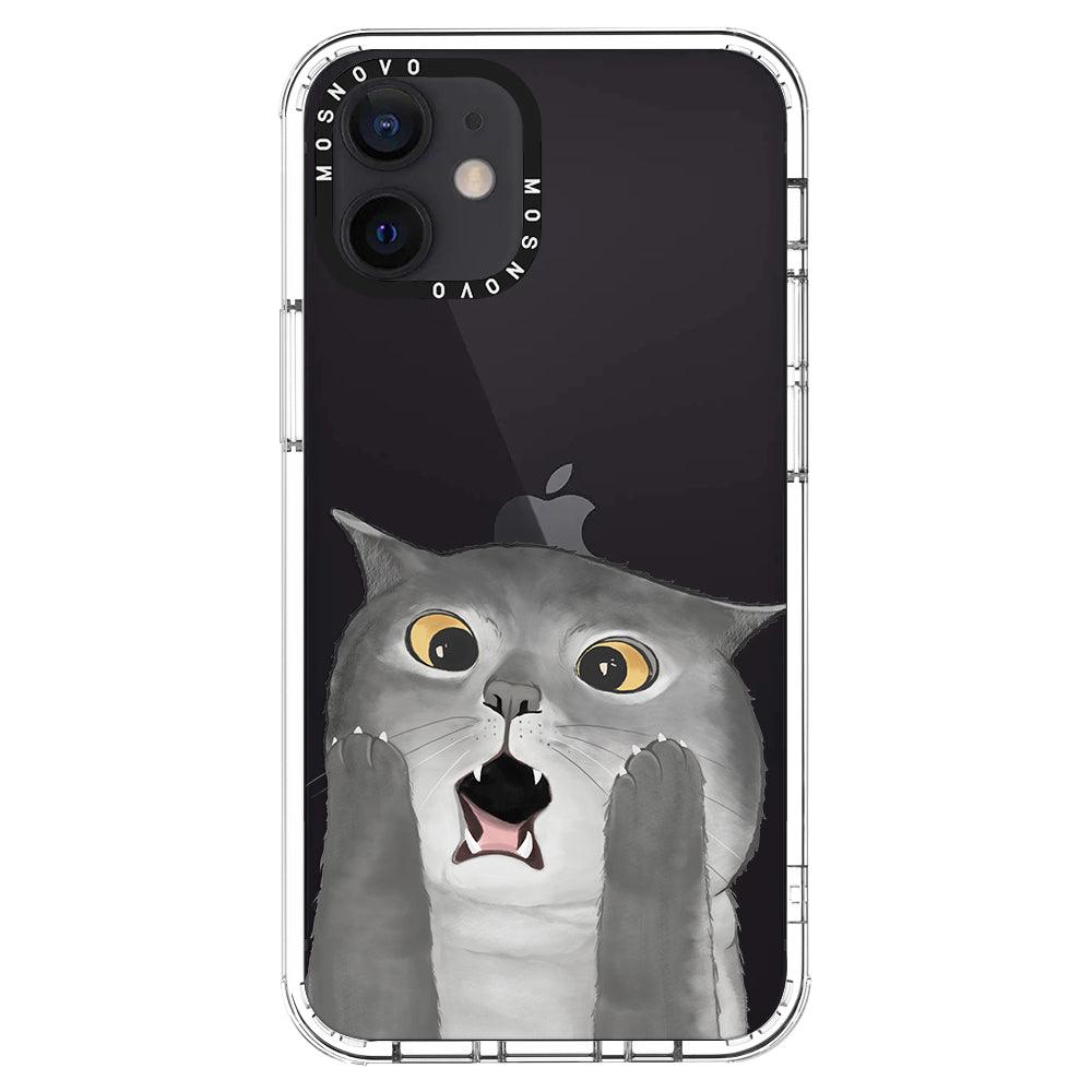 OMG Cat Phone Case - iPhone 12 Case - MOSNOVO