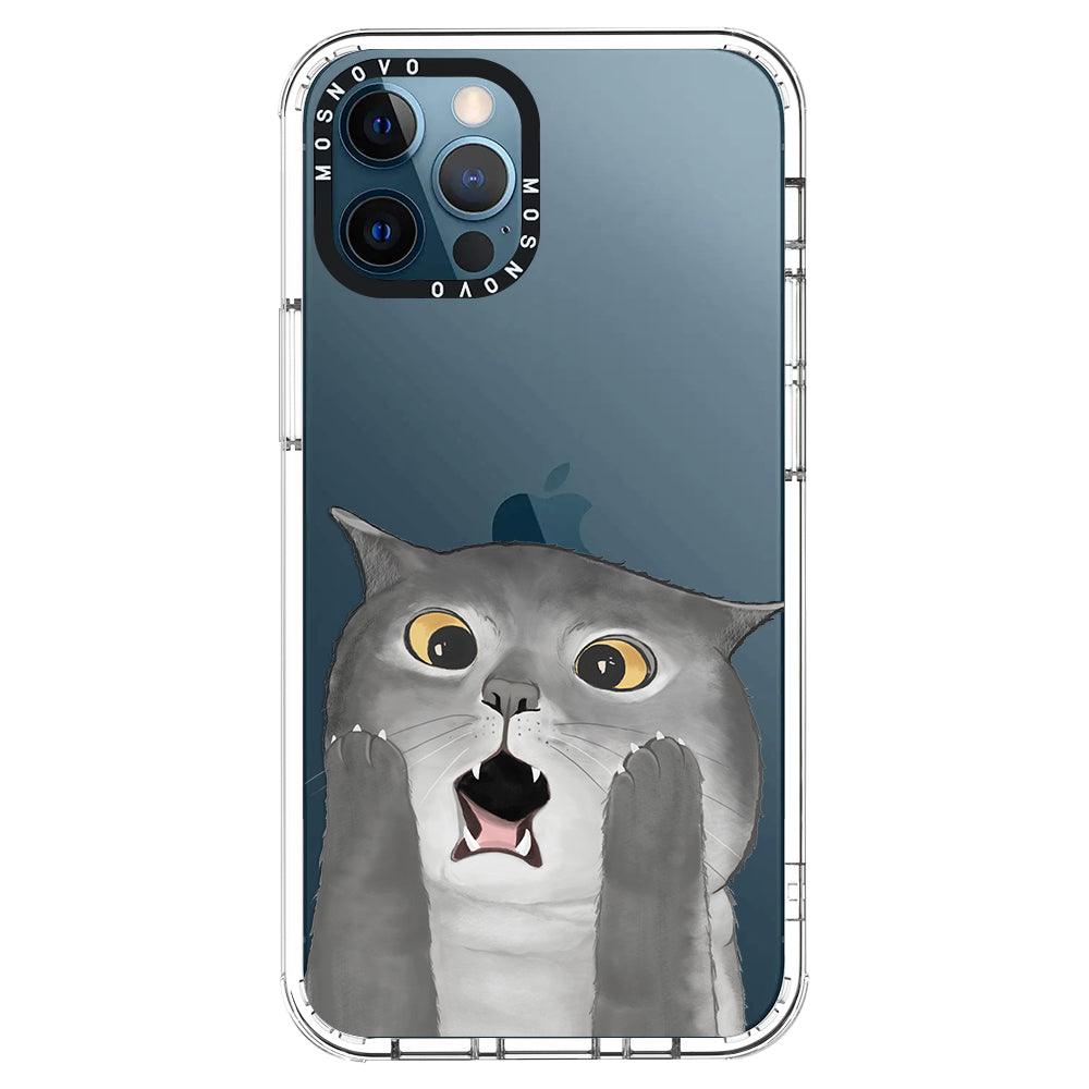 OMG Cat Phone Case - iPhone 12 Pro Case - MOSNOVO