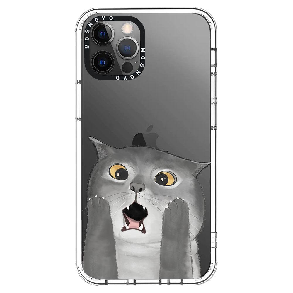 OMG Cat Phone Case - iPhone 12 Pro Max Case - MOSNOVO