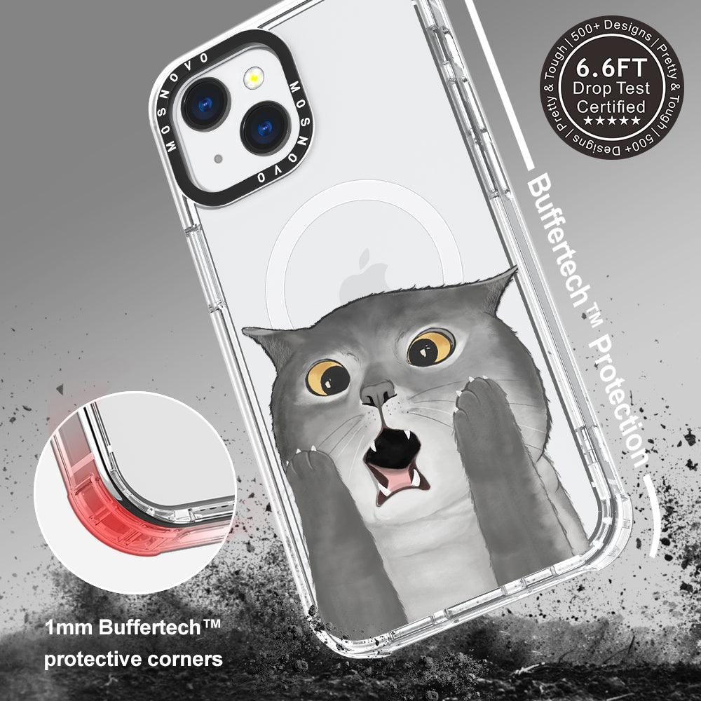 OMG Cat Phone Case - iPhone 13 Case - MOSNOVO
