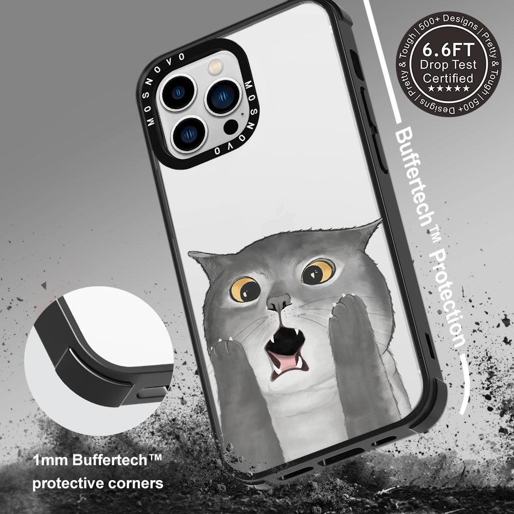 OMG Cat Phone Case - iPhone 13 Pro Case - MOSNOVO