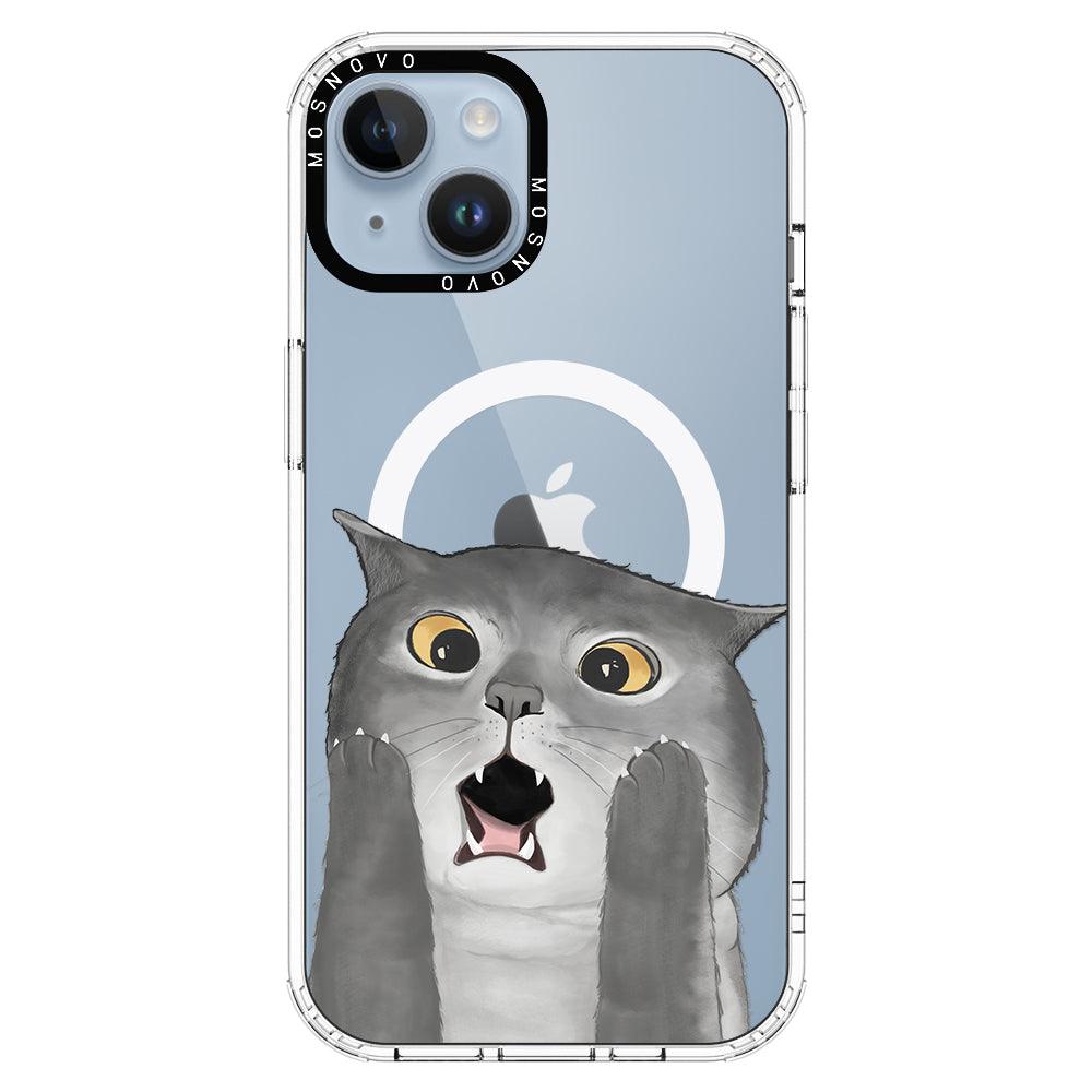 OMG Cat Phone Case - iPhone 14 Case - MOSNOVO