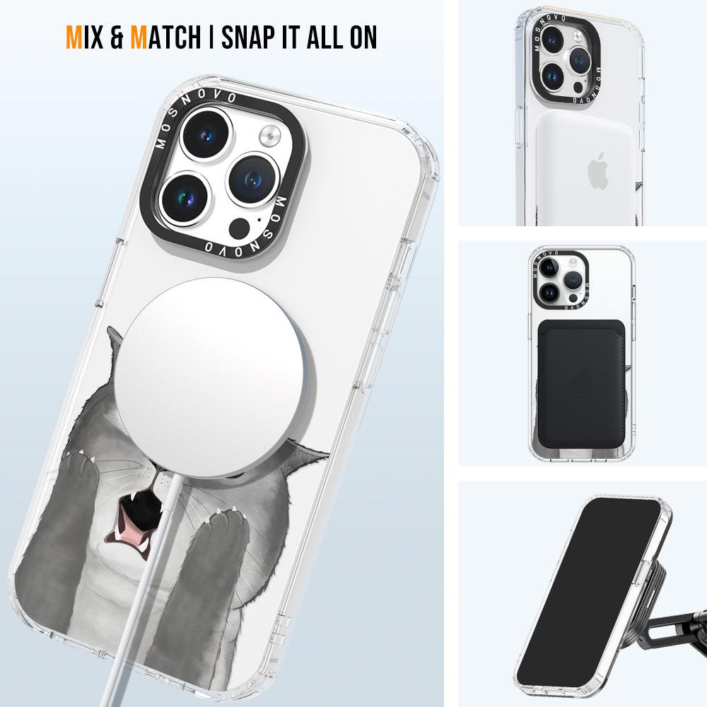 OMG Cat Phone Case - iPhone 14 Pro Max Case - MOSNOVO
