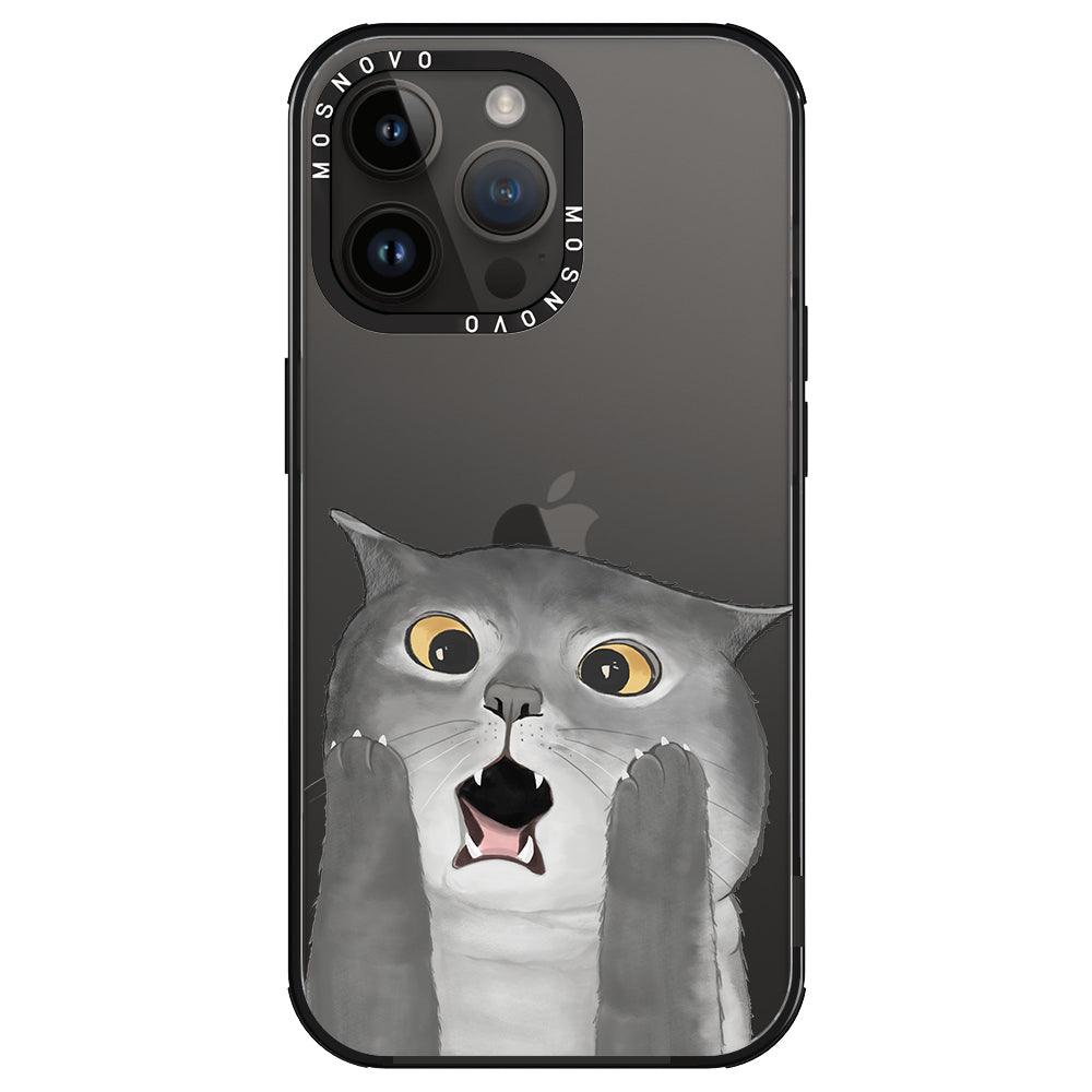 OMG Cat Phone Case - iPhone 14 Pro Max Case - MOSNOVO