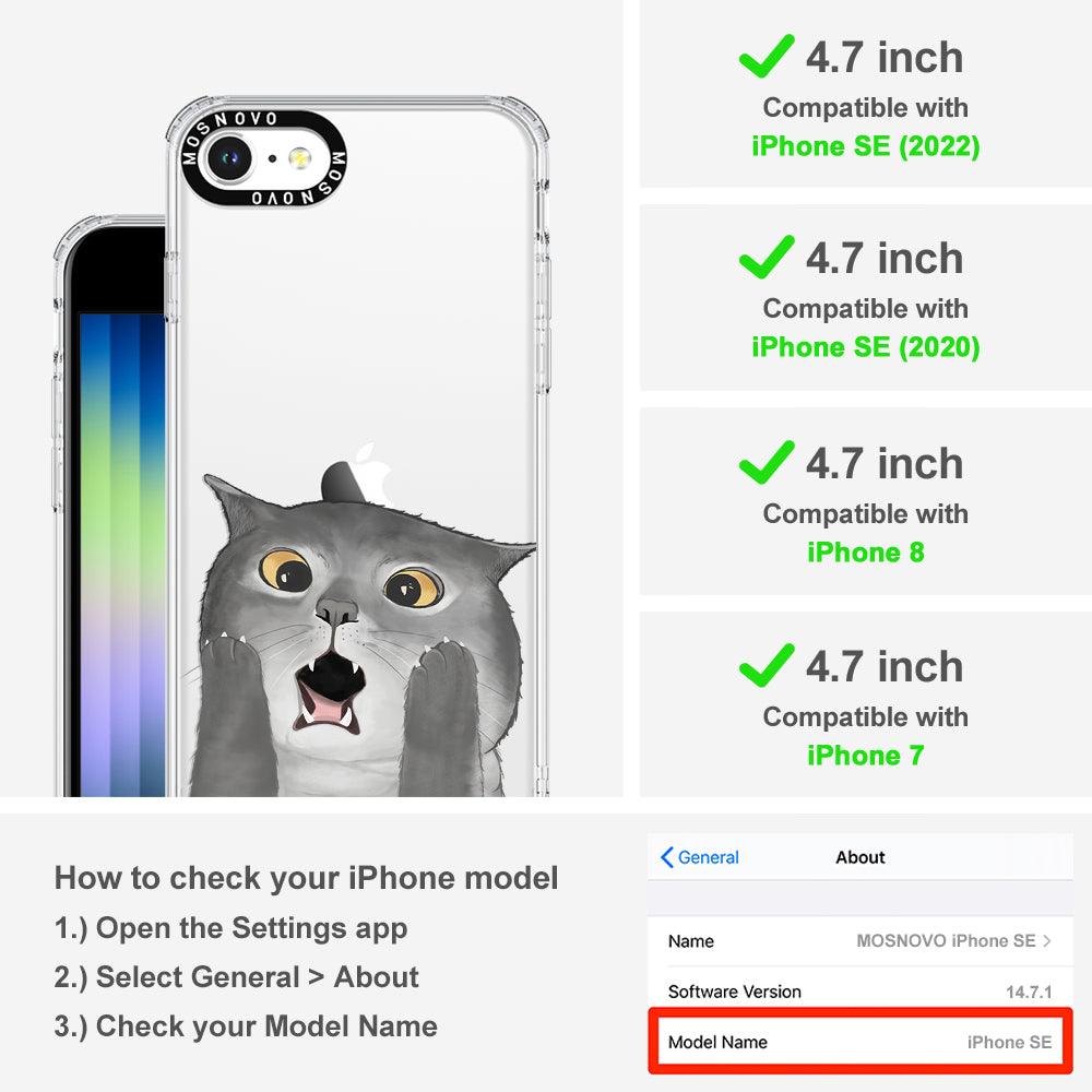 OMG Cat Phone Case - iPhone 8 Case - MOSNOVO