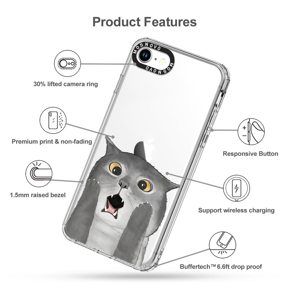 OMG Cat Phone Case - iPhone SE 2020 Case - MOSNOVO