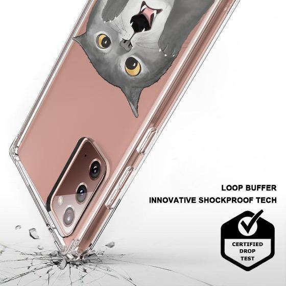 OMG Cat Phone Case - Samsung Galaxy Note 20 Case - MOSNOVO
