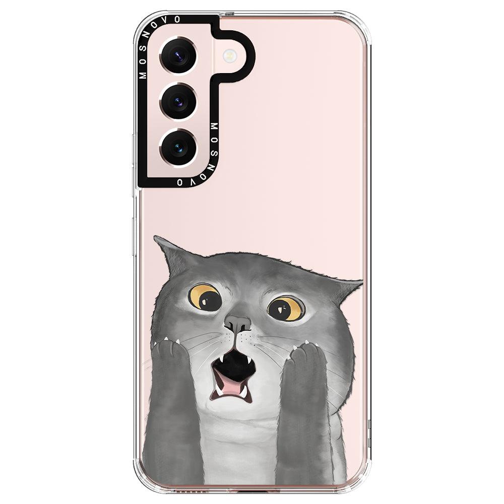OMG Cat Phone Case - Samsung Galaxy S22 Case - MOSNOVO