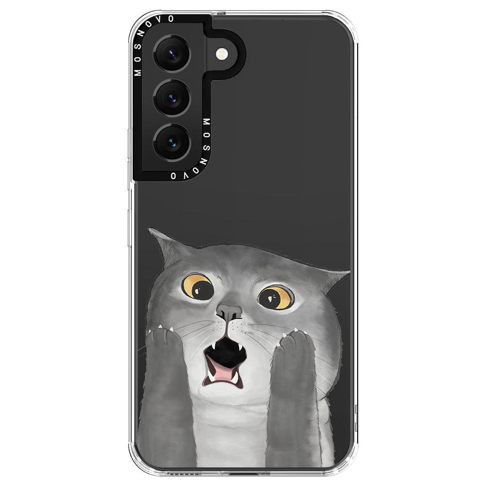 OMG Cat Phone Case - Samsung Galaxy S22 Case - MOSNOVO