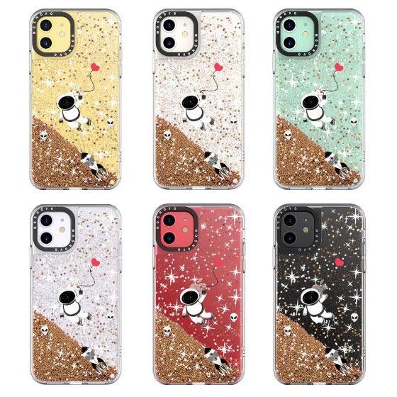 Outer Space Glitter Phone Case - iPhone 11 Case - MOSNOVO