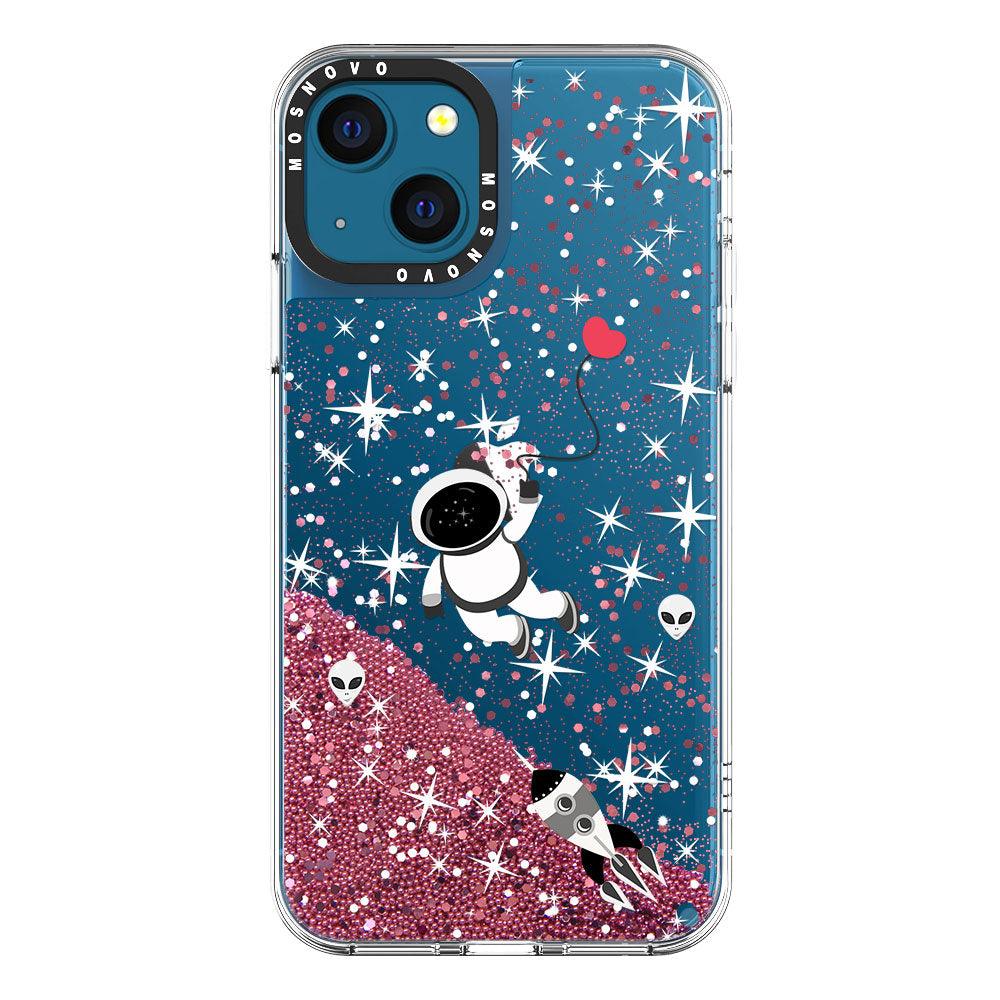 Outer Space Glitter Phone Case - iPhone 13 Case - MOSNOVO