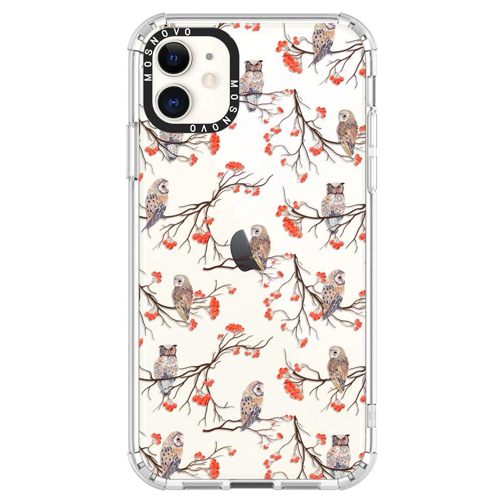 Owl Phone Case - iPhone 11 Case - MOSNOVO