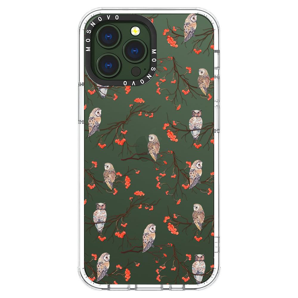 Owl Phone Case - iPhone 13 Pro Max Case - MOSNOVO