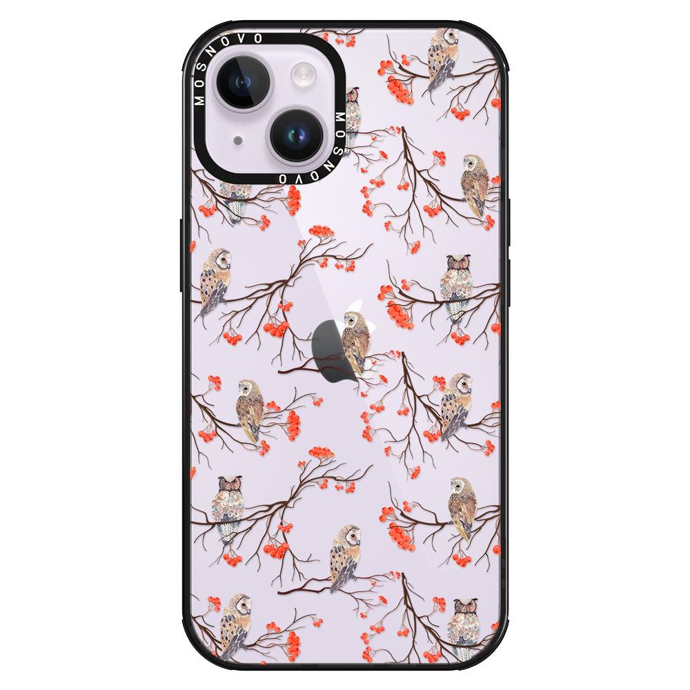 Owl Phone Case - iPhone 14 Plus Case - MOSNOVO