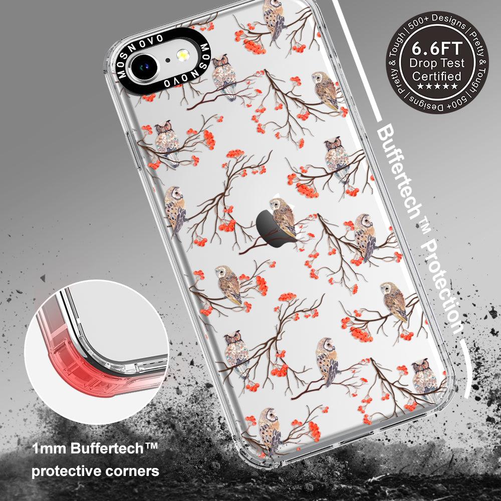 Owl Phone Case - iPhone 8 Case - MOSNOVO