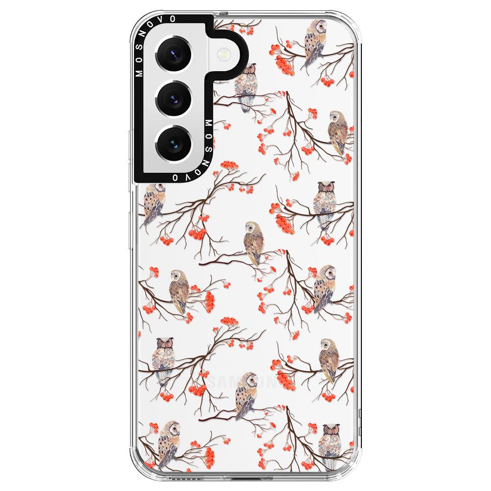Owl Phone Case - Samsung Galaxy S22 Case - MOSNOVO