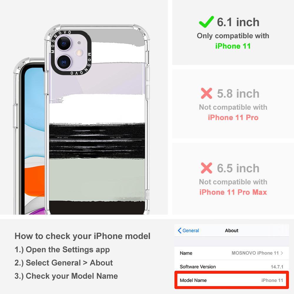 Brushing Phone Case - iPhone 11 Case - MOSNOVO