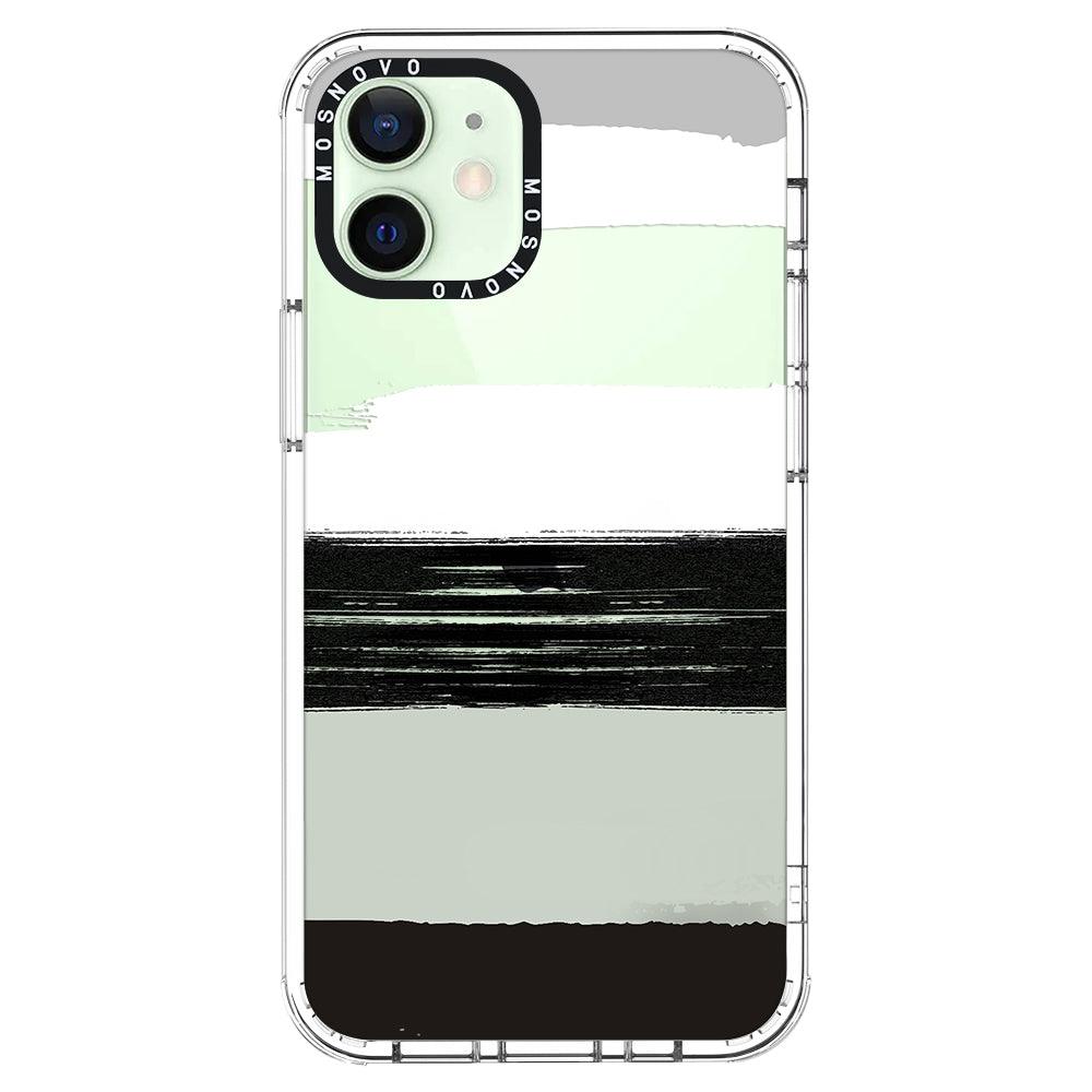 Paint Brush Phone Case - iPhone 12 Mini Case - MOSNOVO