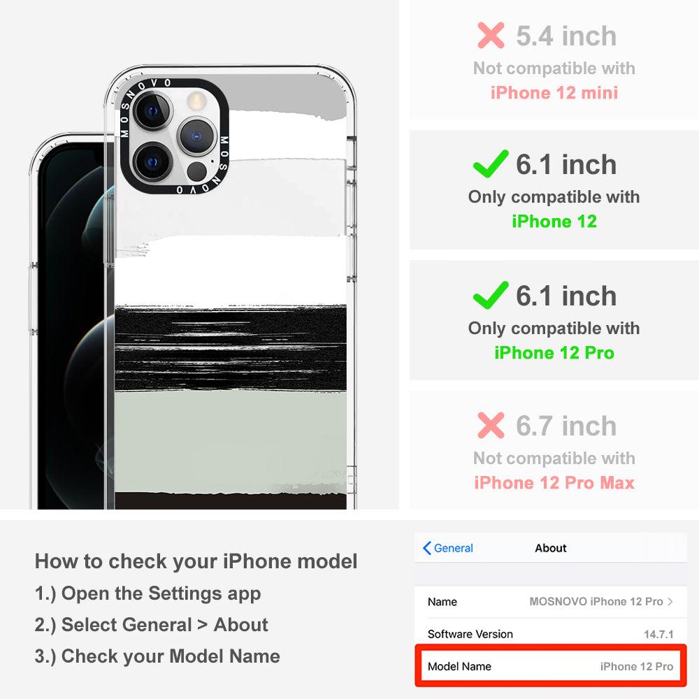 Brushing Phone Case - iPhone 12 Pro Case - MOSNOVO