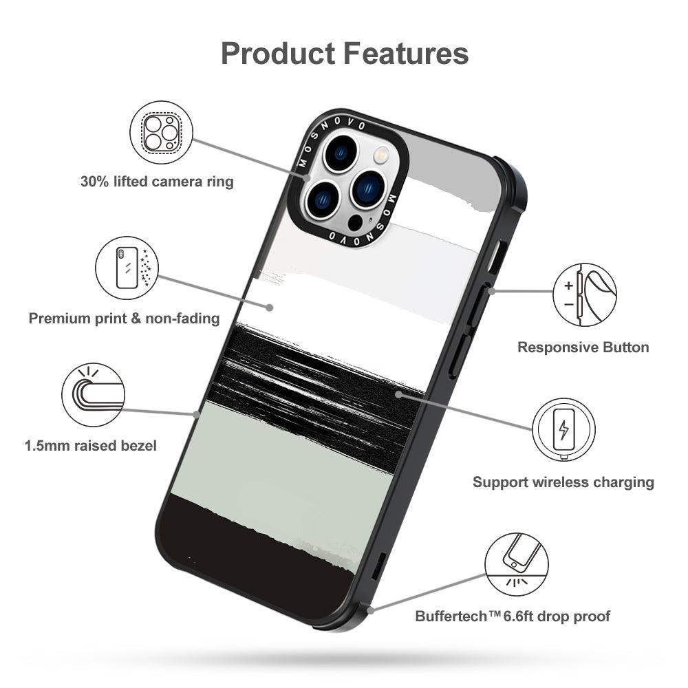 Brushing Phone Case - iPhone 13 Pro Max Case - MOSNOVO