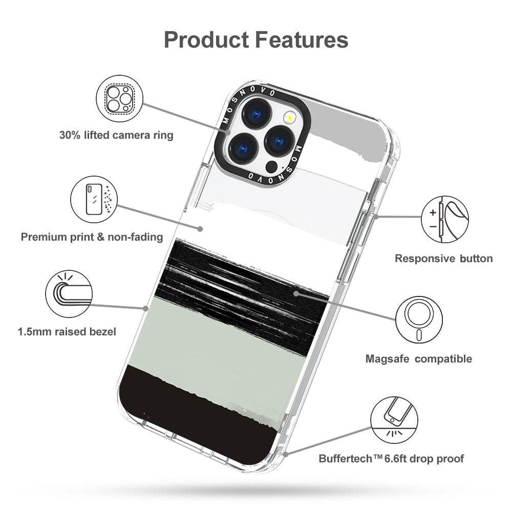 Brushing Phone Case - iPhone 13 Pro Max Case - MOSNOVO